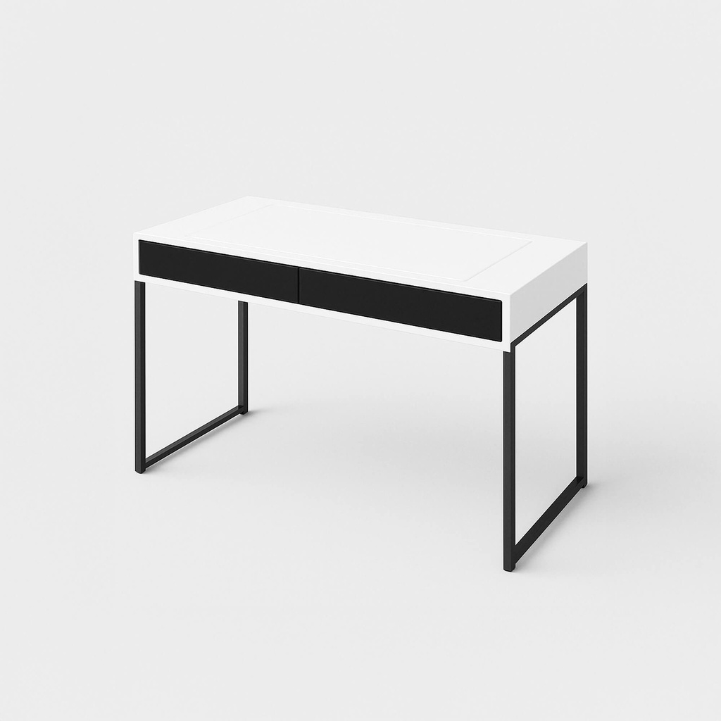 [FURN_0096] Customizable Desk (Бял, Steel)